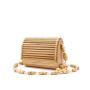 Lovevook 2022 Summer Purses Bamboo Basket Bag for Ladies Beach Travel Shoulder Handbags High Quality Women's Messenger Bags