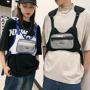 ZR917 Hot Sale Multipurpose Reflective Tactical Chest Bag Outdoor Men's Riding Vest Bag Digital Camouflage Sports Travel Bag