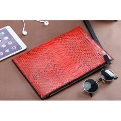 OEM Wholesale Hot Selling Premium High Quality Genuine Snake Leather Designer Clutch Bag Handbags Man Famous Brands Men 2023