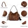 LOVEVOOK Realer Wholesale ladies women handbag shoulder bag Large handbag Ladies Hobo bag Bucket large gun handbag