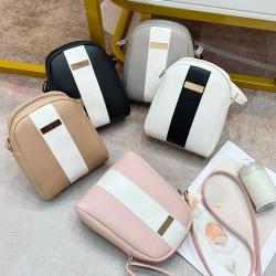 New mobile phone bag 2024 New Japanese and Korean style sling shoulder bag for women pu leather wholesale women's crossbody bag