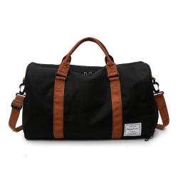 Factory Direct Wholesale Crossbody Gym Sports Wax Canvas Duffle Bag Large Waterproof Travel Bag