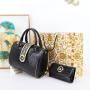 Ladysky top selling pillow shoulder Ladies Bag set of two Hand Bags Luxury Women high quality designer PU crocodile bags 29cm