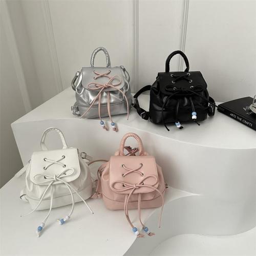 Ballet Style Bowknot Shoulder Bags Ladies 2024 New Girls Cute Backpack Students Lightweight Travel Backpacks