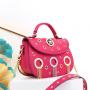 2024 fashion handbags for women tassel and rivet saddle bag for girls punk crossbody ladies bag quality chain shoulder bags 26cm