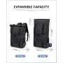 LOVEVOOK Back pack for Men Women Large Waterproof Laptop Backpack for 15.6 17 17.3 Inch Laptop Rolltop College Work Backpacks