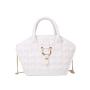 Pure Color Women Handbags Ladies Bags Pu Leather Shoulder Crossbody Bag Metal Chain Fashion Women Bags Handbag JY220839