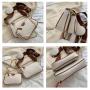 KBW275 2023 Wholesale New Fashion Good Quality Crossbody Shoulder Women's Bag 3 Pieces Chain Bag
