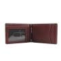 RFID blocking minimalist front pocket wallet genuine leather mens slim wallet with money clip