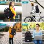 LOVEVOOK Custom Logo Waterproof School Backpack Bags Mochilas Daily Travel Business USB laptop backpack Student School bags