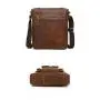 XL291 Multi-layer Large Capacity Messenger Bag Wear-resistant Durable Bag First Layer Cowhide Genuine Leather Men's Shoulder Bag