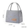 2022 Insulated Lunch Bag Thermal Custom Flamingos Printing Tote Bags Cooler Picnic Food Lunch Box Bag