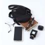 ZX015 Lightweight Men Shoulder Bag Outdoor Sports Waterproof Trendy Sling Bag Oxford Daily Use Crossbody Shoulder Messenger Bag