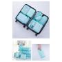 custom designed travel pouch compression suitcases luggage travel organitation bags set packing cubes