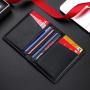 ZR231 Men's Oil-cured Cattle Pickup Bag Multi-card RFID Real Cattle Pickup Bag Bank Card Bag Certificate Set