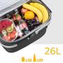 Custom Size OEM Waterproof Thermal Cooler Bag Wine Beer Can Grocery Bags Folding Collapsible Picnic Basket