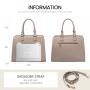 LOVEVOOK Purses and Handbags for Women Tote Shoulder Bag Leather Satchel Top Handle for Ladies