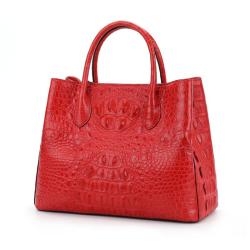 Luxury Fancy Handbags Green Pure Authentic Women Crocodile Leather Handbags Real Skin Genuine Tote Brand Bags 2024