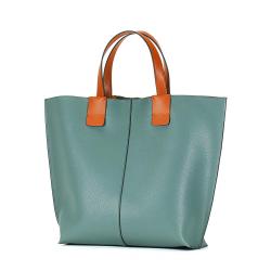 Custom Logo Wholesale Luxury Genuine Leather Women Shoulder Bags Fashion Large Capacity Lady Tote Handbags