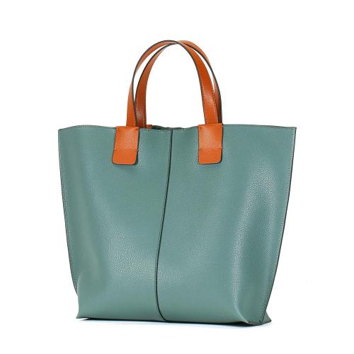 Custom Logo Wholesale Luxury Genuine Leather Women Shoulder Bags Fashion Large Capacity Lady Tote Handbags