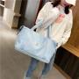 Fashion Large Capacity Double Layer Dry And Wet Separation Gym Bag Large Capacity Yoga Bag Sports Portable Handbag
