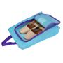 Gelory High Quality Mesh Portable Travel Shoe Bag Zip View Window Pouch Storage Waterproof Organizer Golf Bag