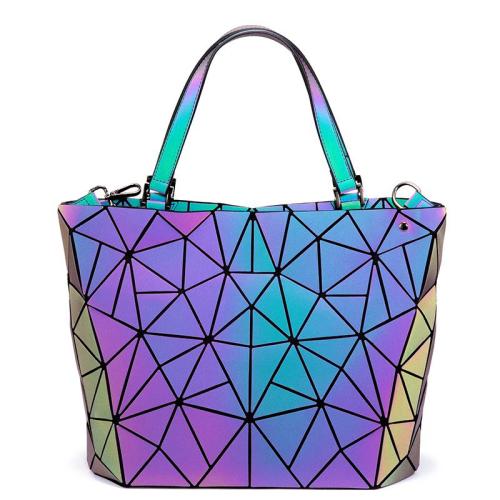 lovevook luminous handbags luxury women reflections handbags fashion ladies hand bags