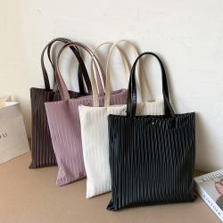 New Fashion Bag Women's Large Capacity Customs HandBag Stylish Portable PU Customs Tote Bag