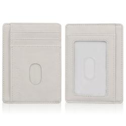 Wholesale Luxury Travel Slim Minimalist Credit Card Holder Custom Pu Leather Card Holder Wallet  Mini Business Card Holder