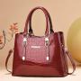 2024 Newest Trendy Ladies Stylish Hand Bag Stylish Ladies Fashion Shoulder Bags High Quality PU Leather Women's Handbags