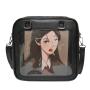 Kawaii Lolita JK Uniform Shoulder Bag Crossbody Bag ita Bag With Heart Shaped Clear Window
