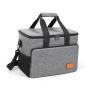 ZF333 Lunch Bag High-capacity Refrigerated Outdoor Camping with Lunch Picnic Cross-body Insulation Bag Square Insulation Box