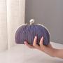 2023 New Dinner Handbag Advanced Sense Of Niche Design Crossbaby bags Shell Shaped Lock Catch evening bags for women