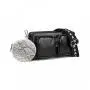2024 new women's leather fashion small round ball decorated crossbody bag women's shoulder bag high quality simple handbag