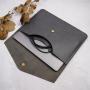 versatile multi-use customized quality portable leather sleeve oem magnetic envelope laptop sleeve