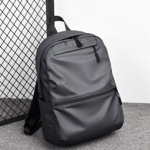 Simple Large Capacity fit 14 inch laptop business backpack polyester fabric backpack casual shoulder back bag student backpack