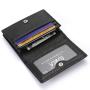 CUIKCA Fashion Women Men Wallets Slim Wallet Genuine Leather Cowhide Zipper Wallet Card Holder