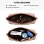 LOVEVOOK Factory wholesale 3 in 1 classic handbag set crossbody shoulder bags for women  custom logo purses and handbags 2024