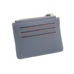 Factory Wholesale Lady Zipper Wallet Compact Fashion Coin Purse Card Holder