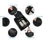Gelory Custom Golf Shoe Bag Travel Shoes Organizer Durable Zipper Breathable Mesh Sport Shoe Carrier Bags with Side Pockets