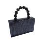 Women Formal Crossbody Bags Shoulder Satchel Acrylic Evening Clutch Glitter Marble Purses for Wedding 2023 Acrylic Handbags sac main femm sac
