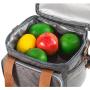 ZF078 Customized New Outdoor Picnic Bag Oxford Double Insulation Bag Waterproof  Handheld Lunch Bag Fashion Simplicity