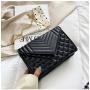 leather crossbody bags for women Fashion Women High Quality  Handbags  China Wholesale PU Ladies Shoulder Bag Chain Handbags