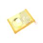 Gelory Mini Zipper Mesh Bag 5 Pieces Cosmetic Accessory Storage Bag Small Travel Kit Storage Bag