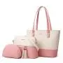 2024 New Female Bag Atmospheric Three-Piece Single Shoulder Oblique Span Hand Bag For Women