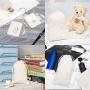 Gelory Cotton Pouch Wholesale Storage Bag Logo Printed Muslin Drawstring Bags Food Packing Bags Christmas Gifts Pouch
