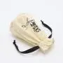 High Quality Round Bottom Cotton Linen Drawstring Candle Bag Candle Pouch Natural Cotton Muslin Gift Cosmetic Dust Bag