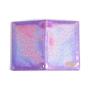 KHF003 2023 Laser Sequins PU Passport Bag Money Holder Multifunctional ID Bag Creative Fresh Passport Bag