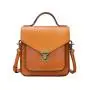 2024 Custom Vegetable Tanned Leather Messenger Satchel Bag For Women Handbag