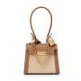 2023 Guangzhou Factory Retro Style Ladies Hand Bags Canvas Straw Vegan Leather Mini BagsTrendy Custom Logo Womens Crossbody Bags